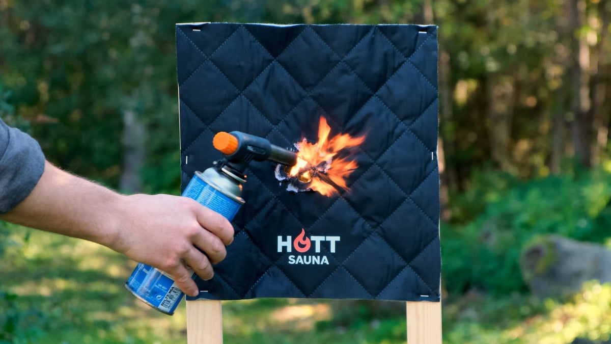Därför är flamskyddat tyg det viktigaste säkerhetsvalet i ett bastutält