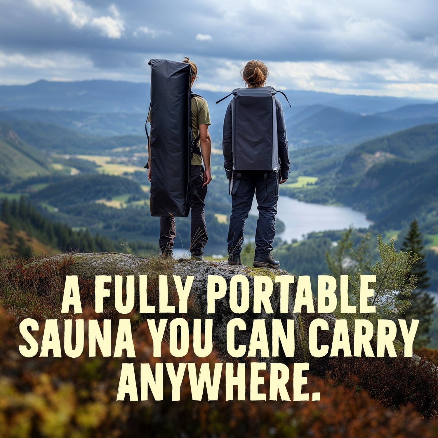 Hott Sauna - En portabel bastu på riktigt. Därför gör vårt bärsystem hela skillnaden - Hott Sauna