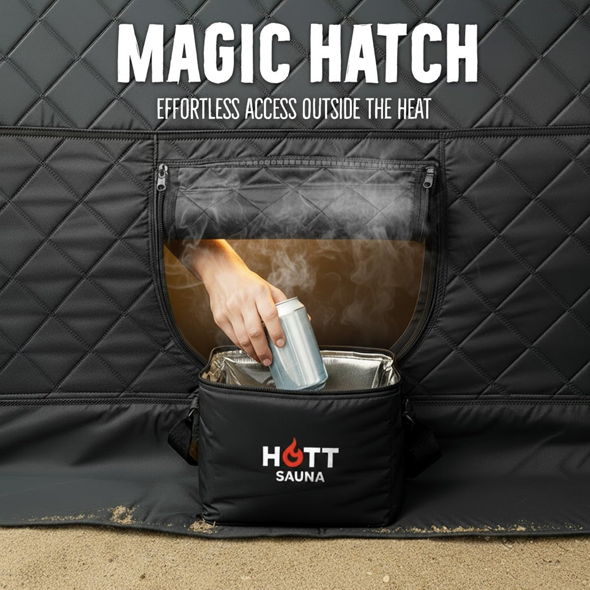 Bastutält Flamman ❘ Paket - Hott Sauna - Sauna tent - Bastutält