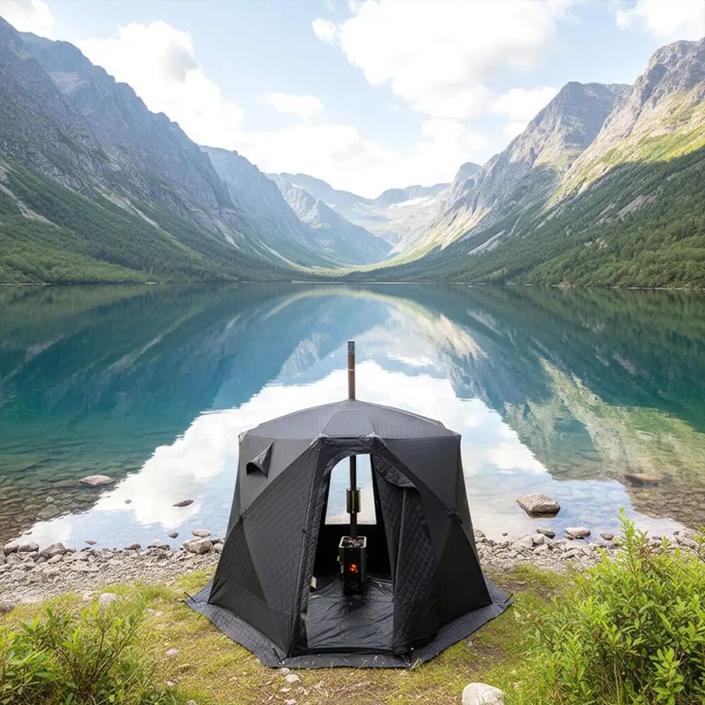 Bastutält Flamman ❘ Paket - Hott Sauna - Sauna tent - Bastutält