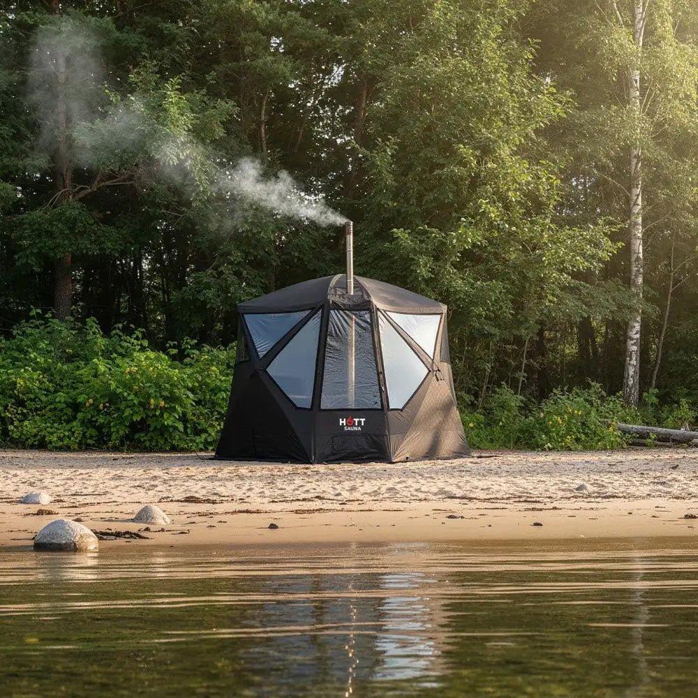 Bastutält Flamman ❘ Paket - Hott Sauna - Sauna tent - Bastutält