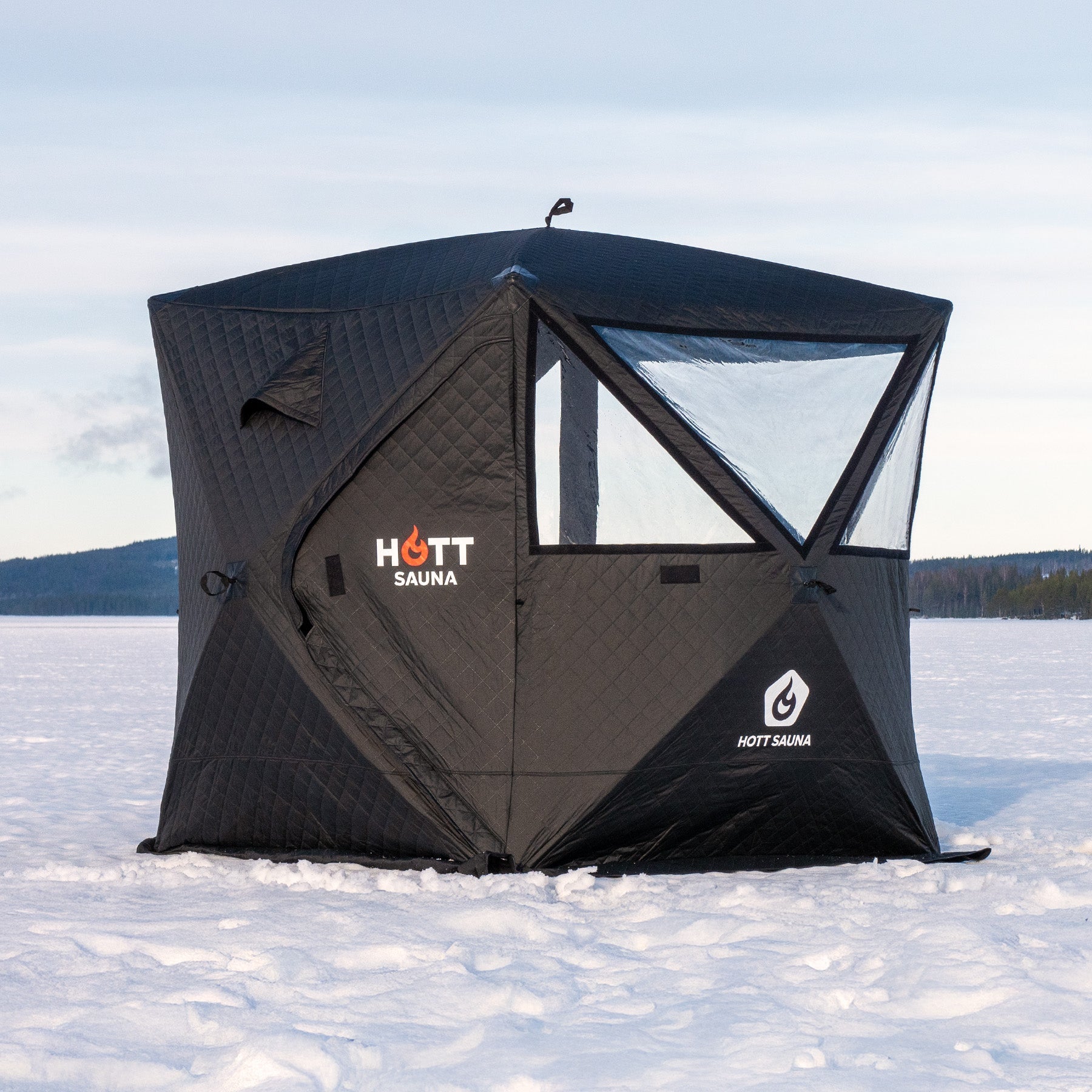 Bastutält Glöden ❘ inkl. bärväska - Hott Sauna - Sauna tent - Bastutält - Sauna teltta