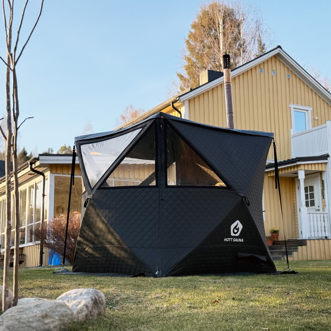 Bastutält Glöden ❘ MAX - Hott Sauna - Sauna tent - Bastutält