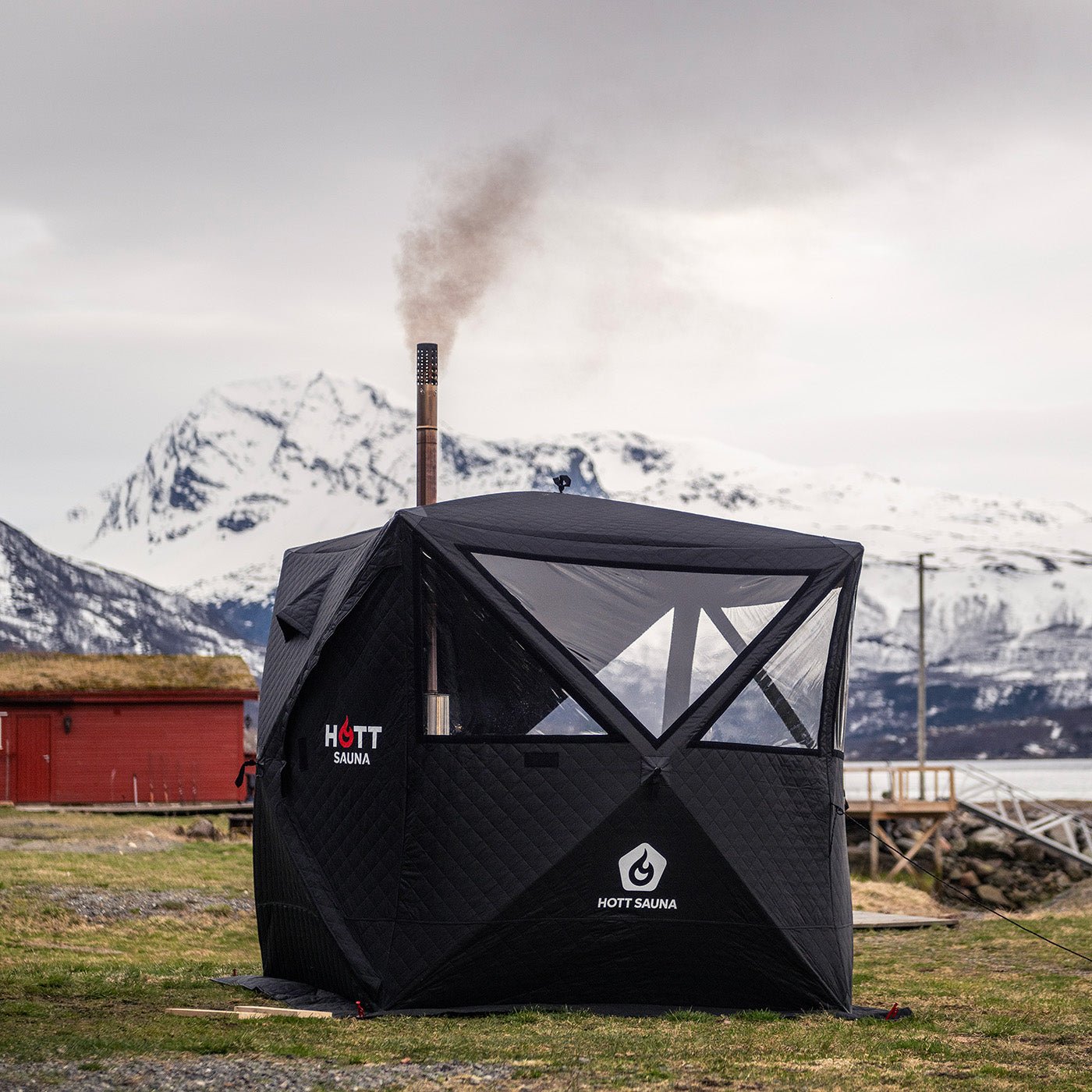 Bastutält Glöden ❘ MAX - Hott Sauna - Sauna tent - Bastutält
