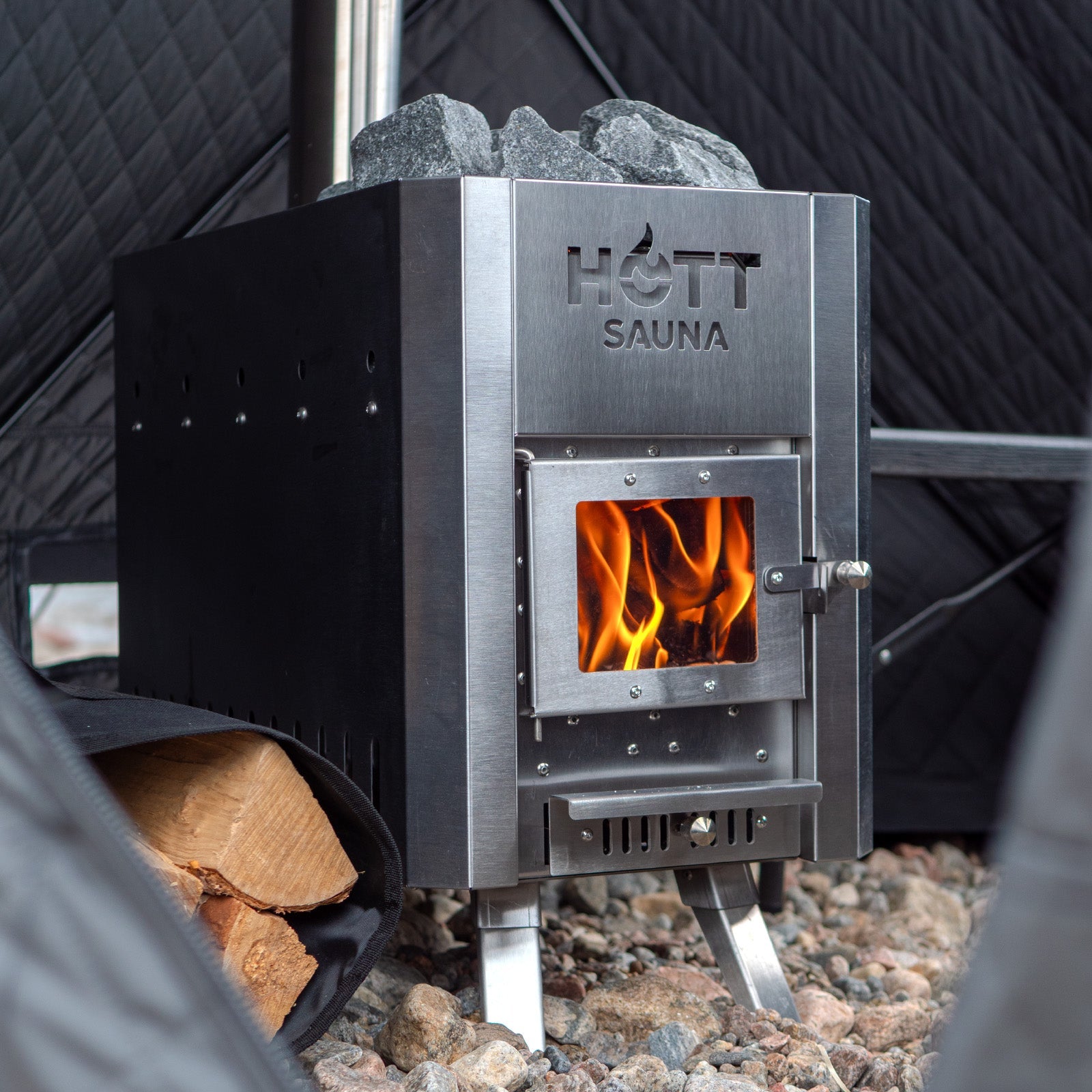 Bastutält Glöden ❘ MAX - Hott Sauna - Sauna tent - Bastutält