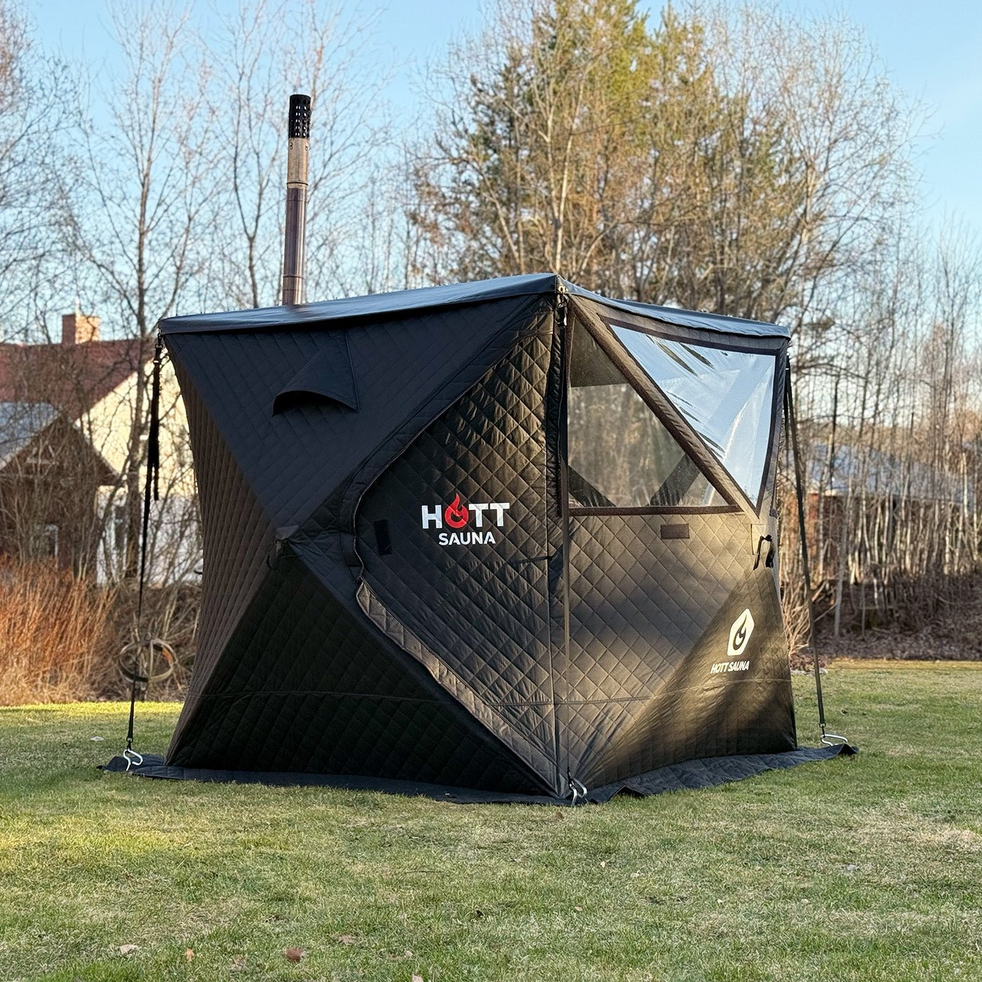 Bastutält Glöden ❘ MAX - Hott Sauna - Sauna tent - Bastutält