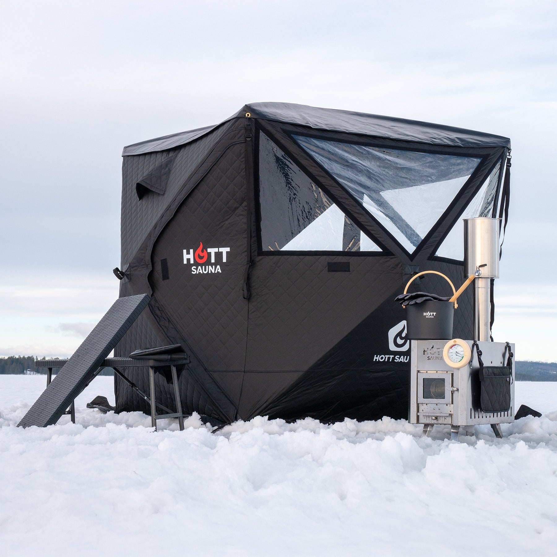 Recensionsida | Bastutält - Komplett kit - Hott Sauna - Sauna tent - Bastutält - Sauna teltta