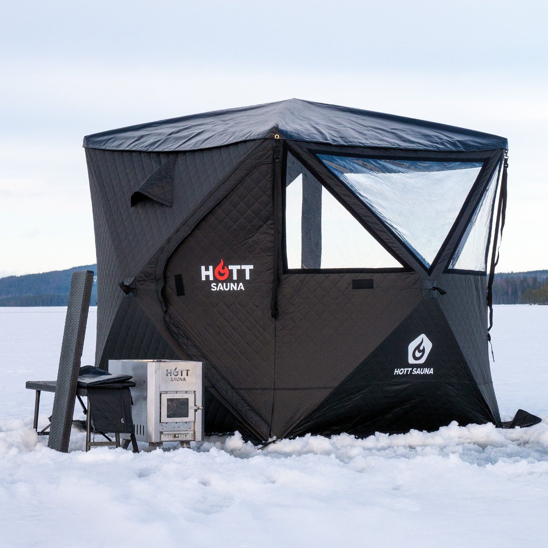 Recensionsida | Bastutält - Komplett kit - Hott Sauna - Sauna tent - Bastutält