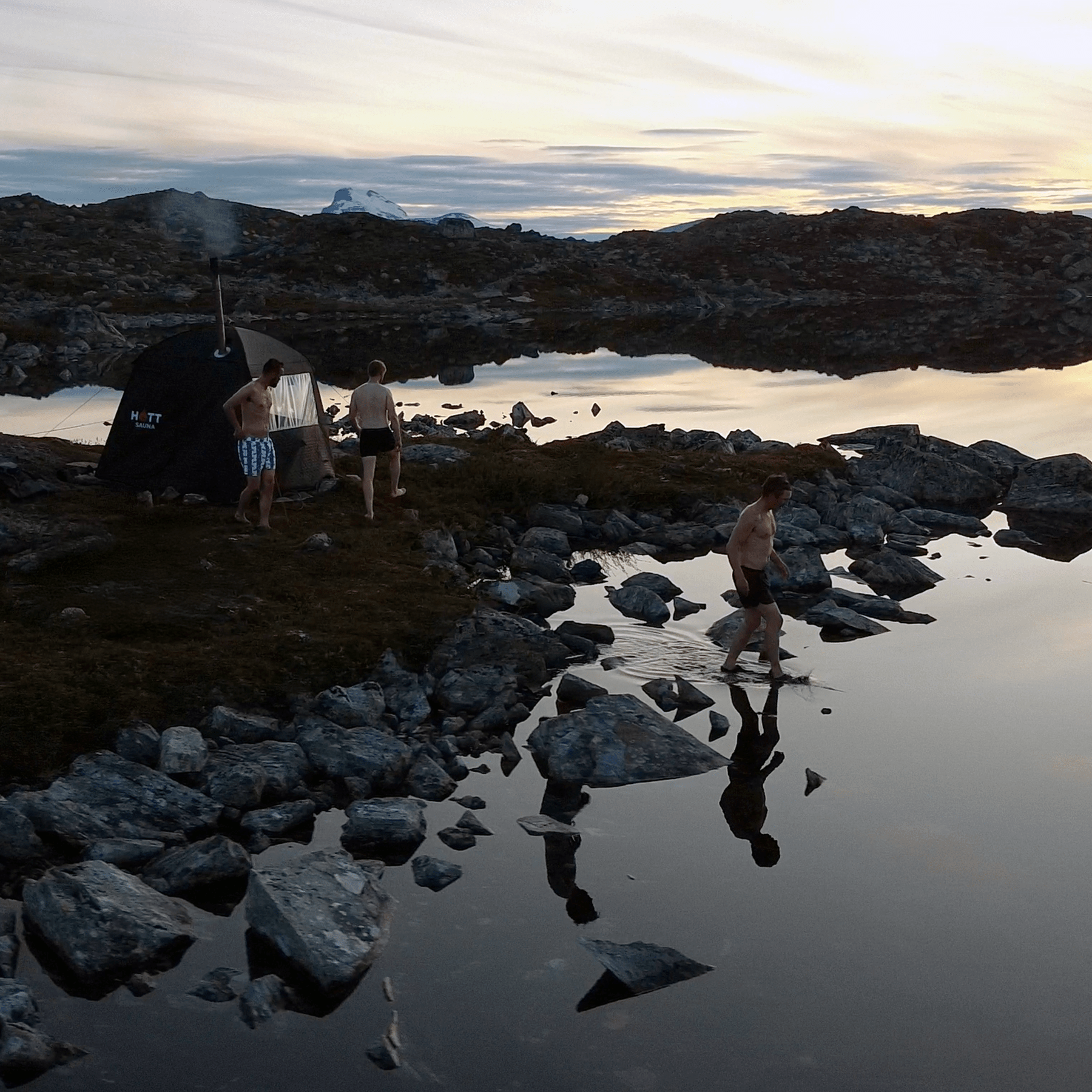 Bastutält Gnistan - Hott Sauna - Sauna tent - Bastutält