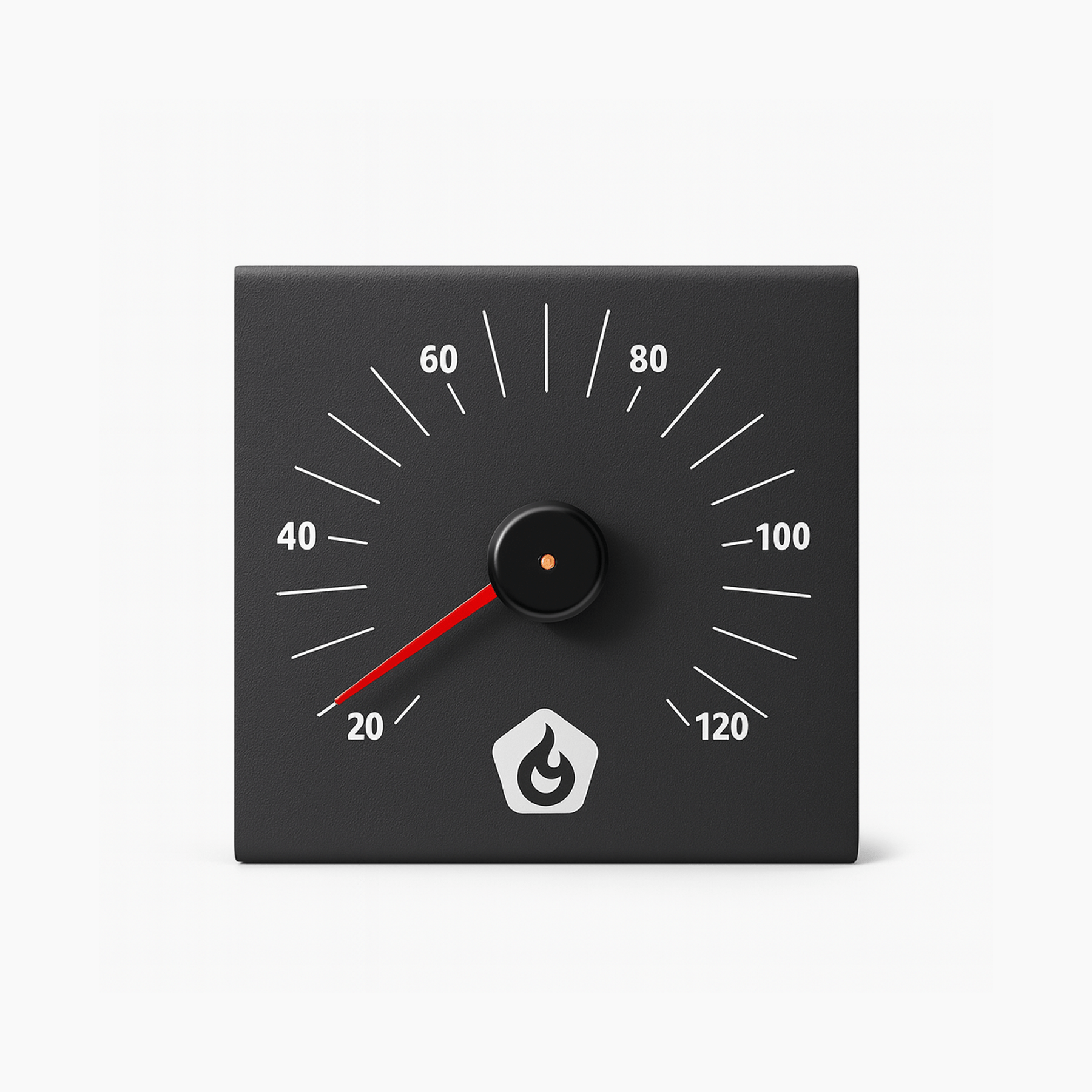 Bastutermometer Metall - Hott Sauna - Sauna tent - Bastutält