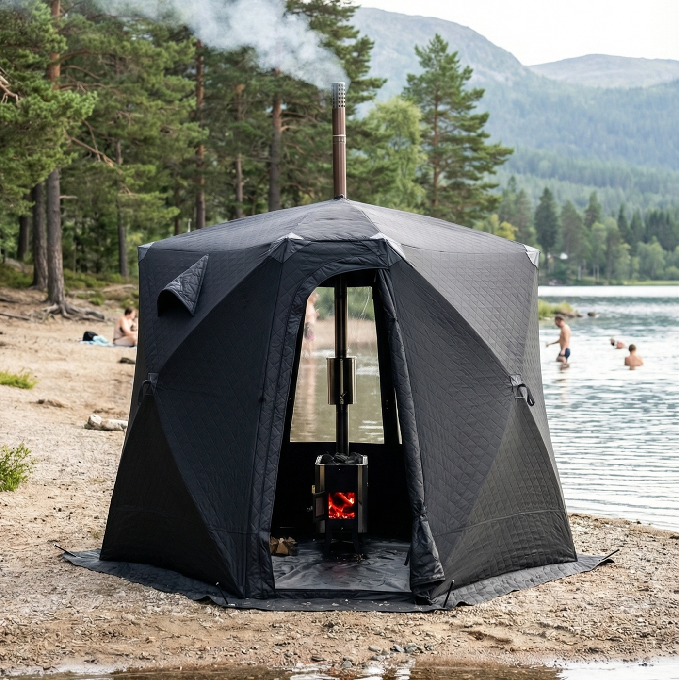 Saunateltta Flamman ❘ Paketti