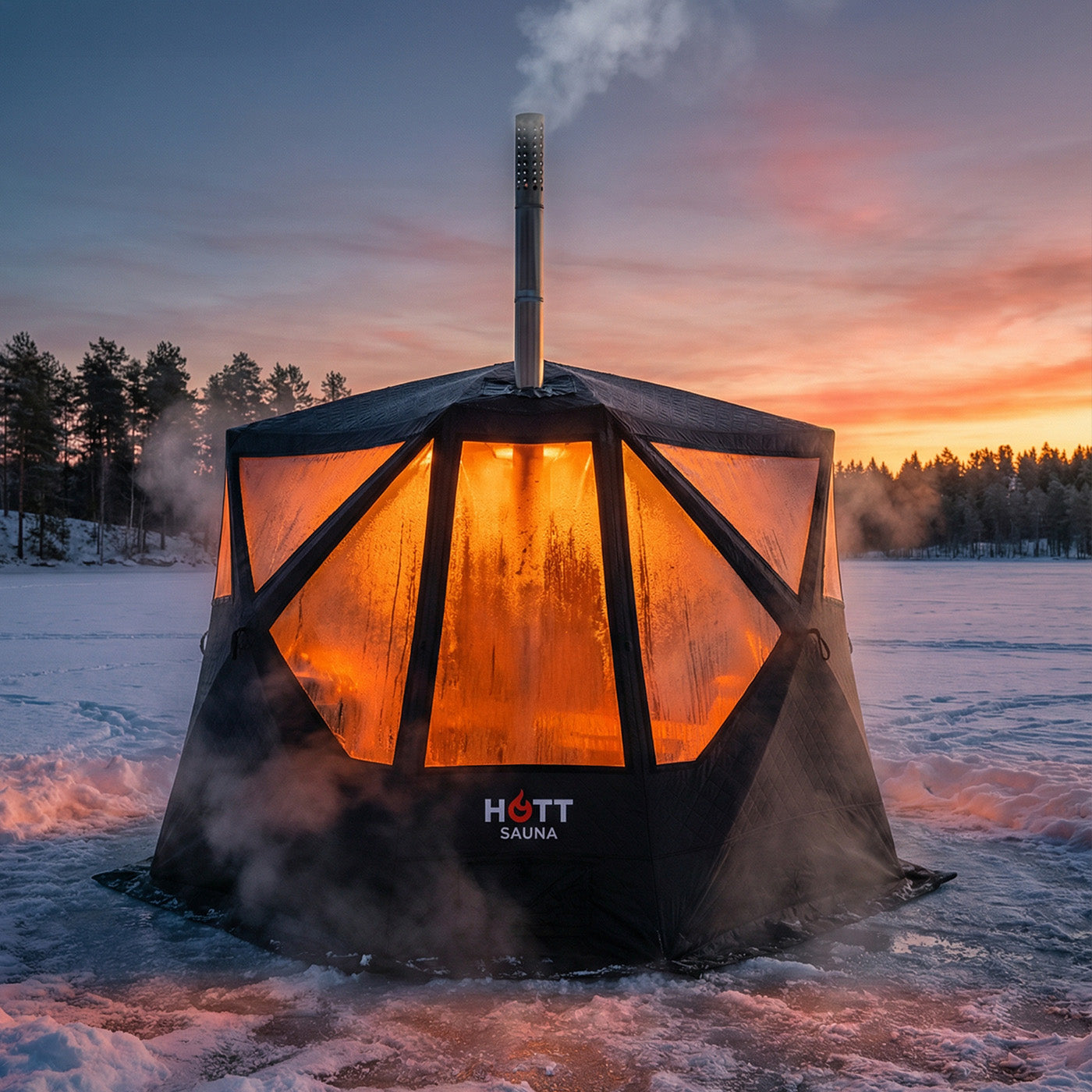 Sauna tent Flamman ❘ Package