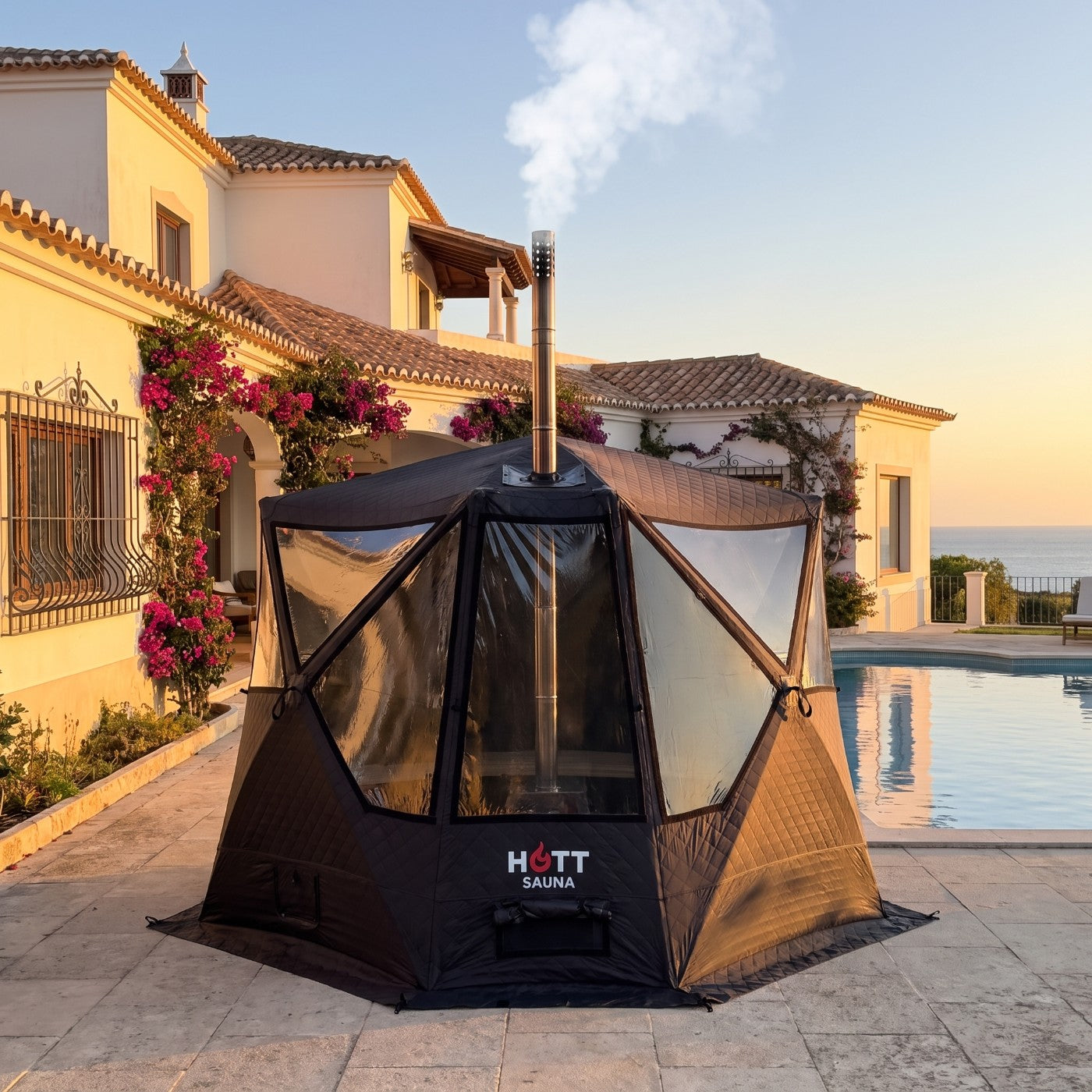 Sauna tent Flamman Bundle | Tent + Sauna Stove | HOTT Sauna