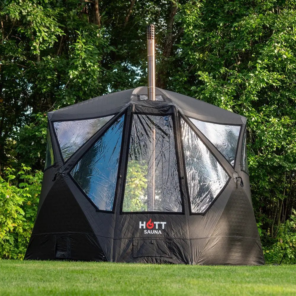 Bastutält Flamman ❘ Paket - Hott Sauna - Sauna tent - Bastutält