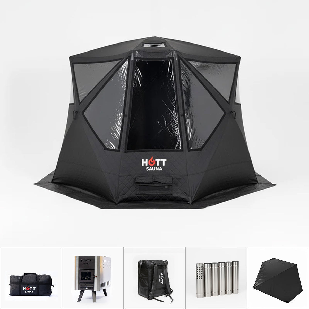 Flamman ❘ BASE - Hott Sauna - Sauna tent - Bastutält