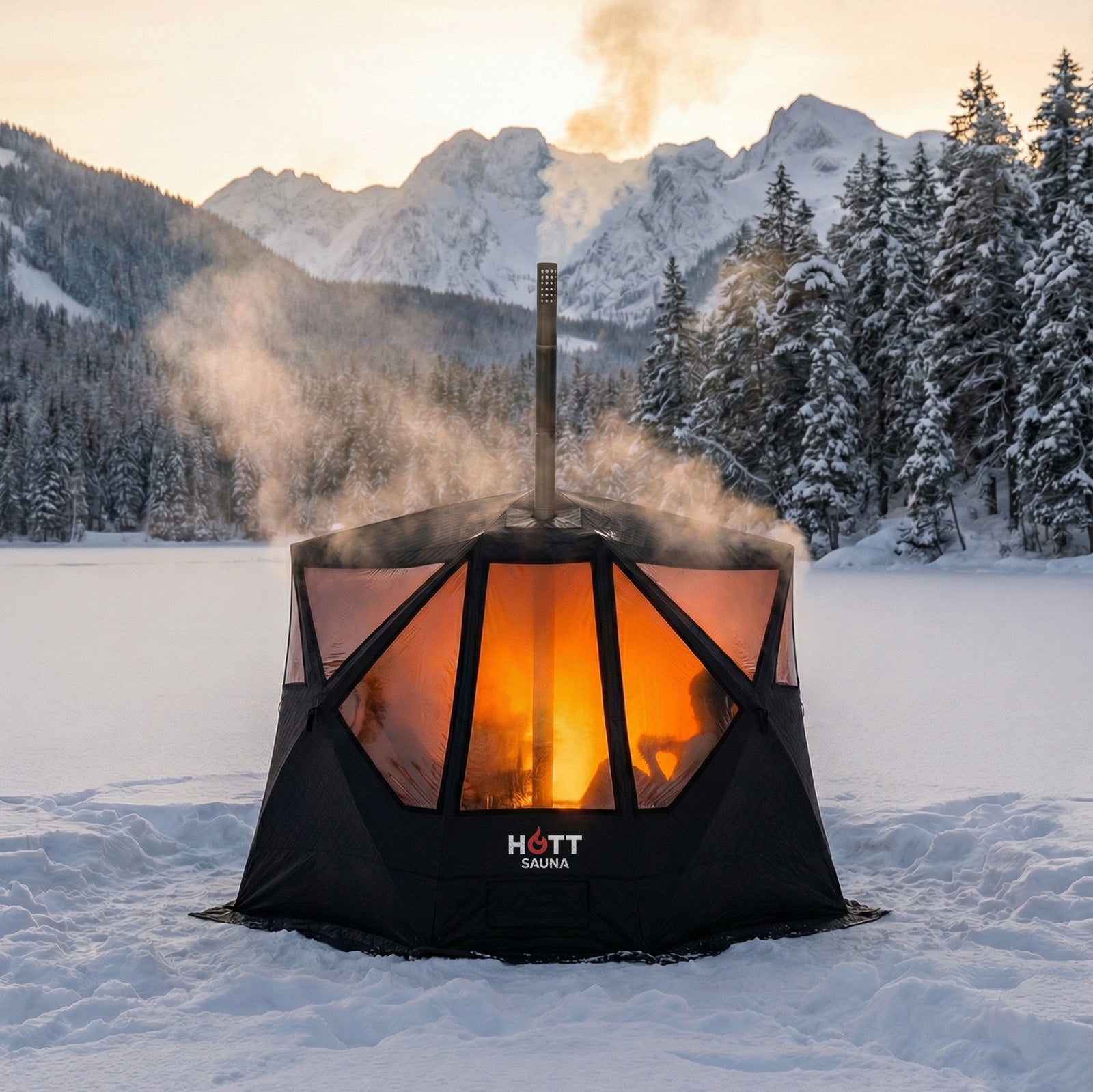 Sauna tent - Flamman ❘ 6-8 Persons