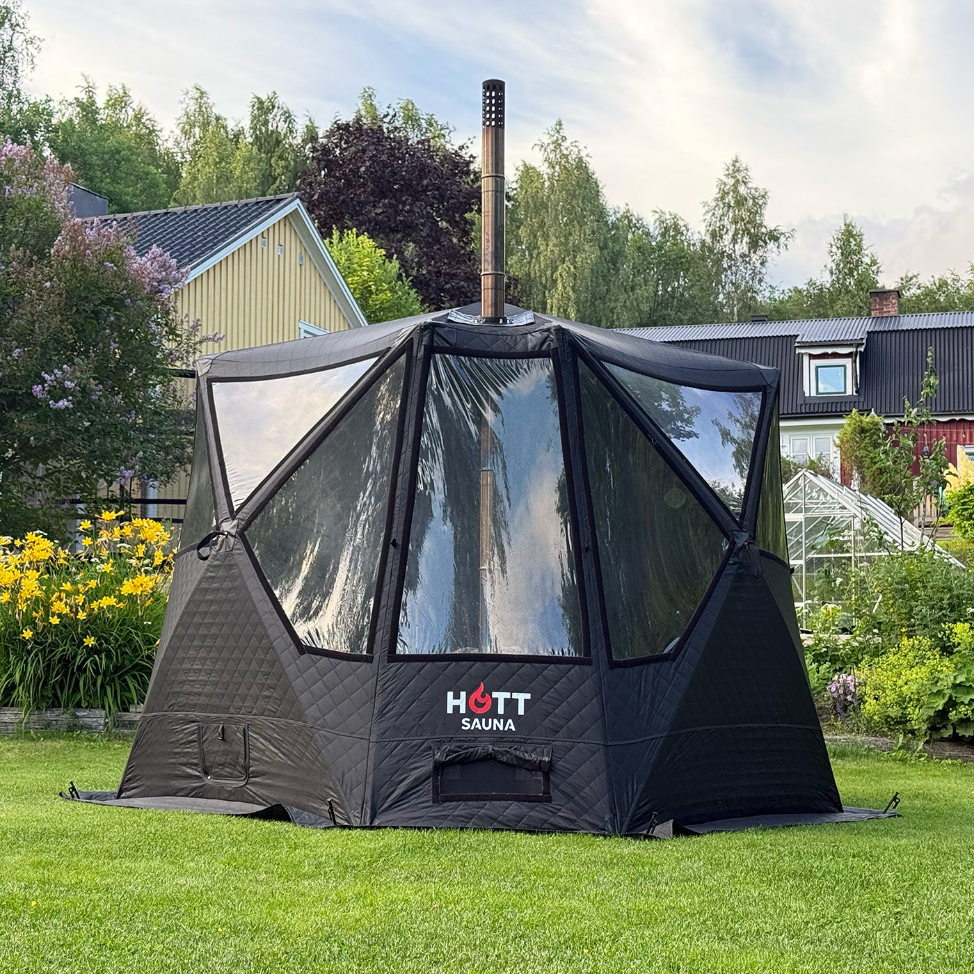 Sauna tent Flamman Bundle | Tent + Sauna Stove | HOTT Sauna